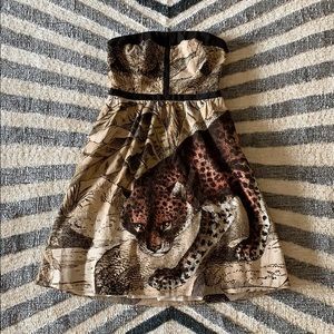 Leifsdottir Cheetah dress, size 2